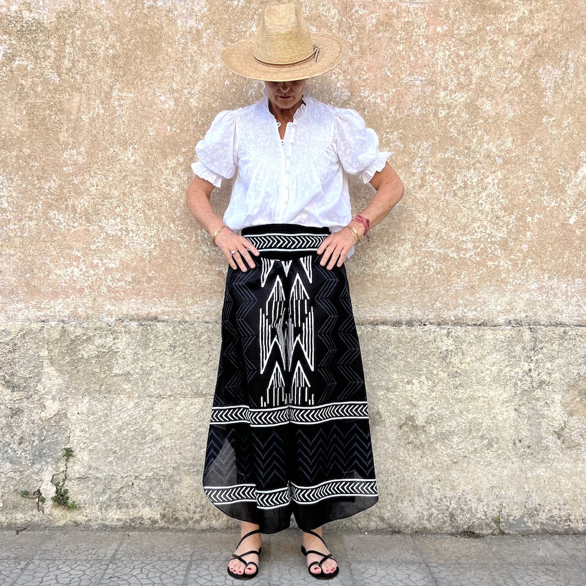 Vacation loose pants 299