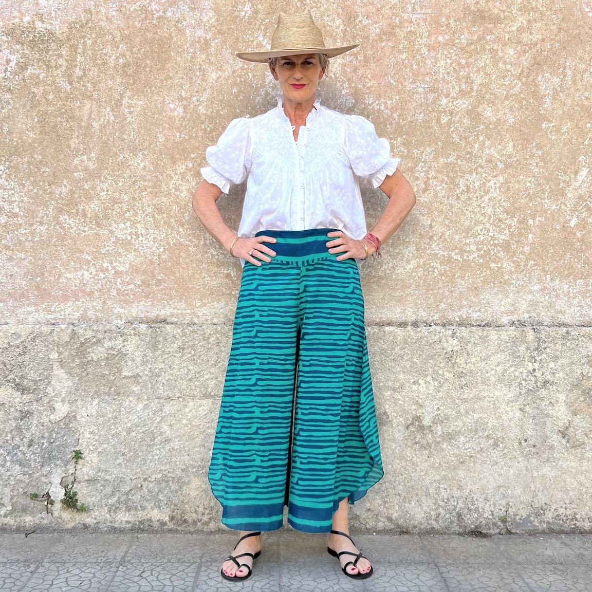 Vacation loose pants 299