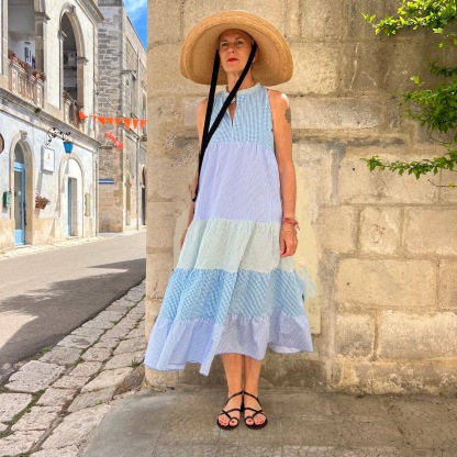Vacation loose dress 294