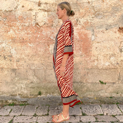 Vacation printed loose dress 6eac