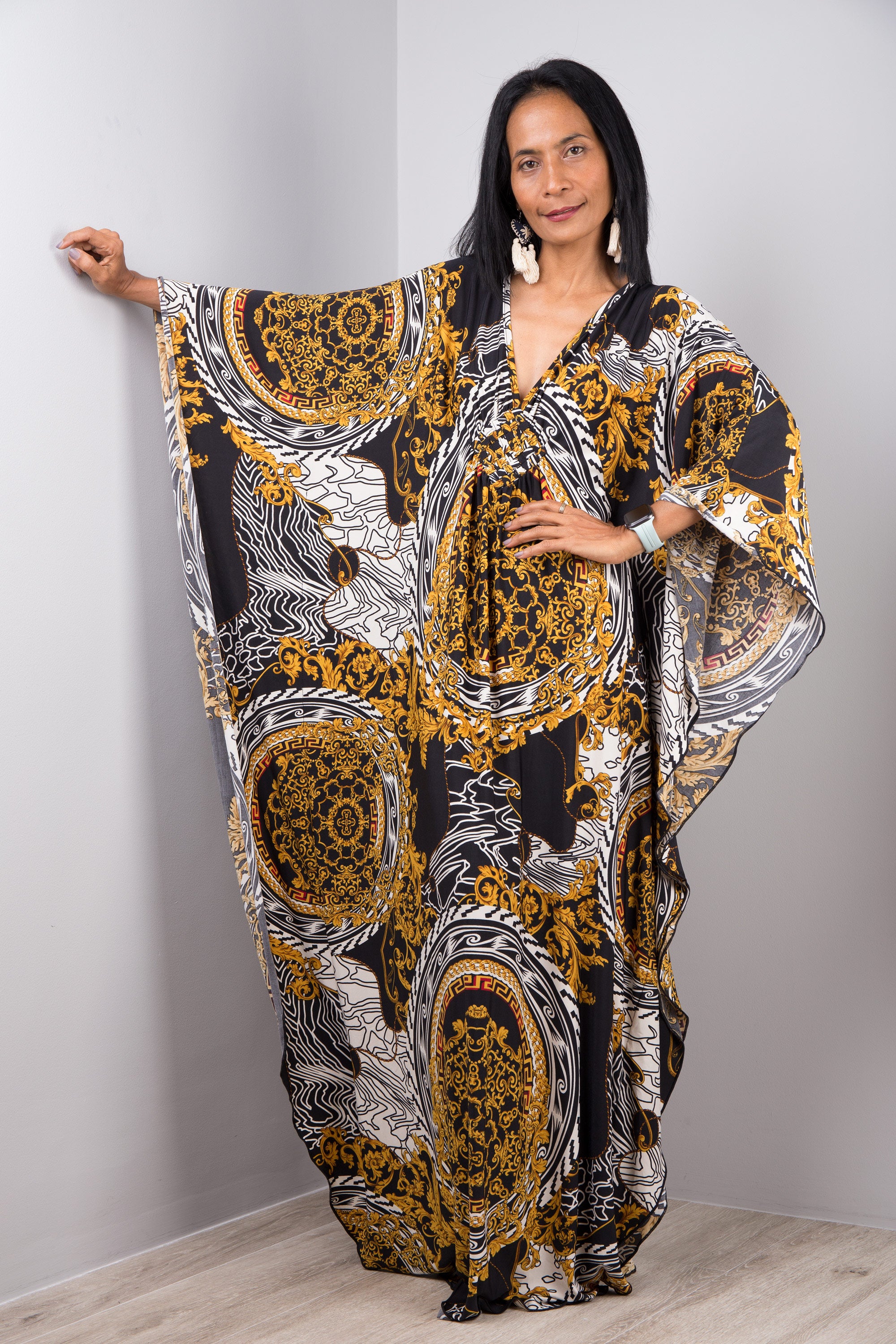 Baroque Caftan Dress