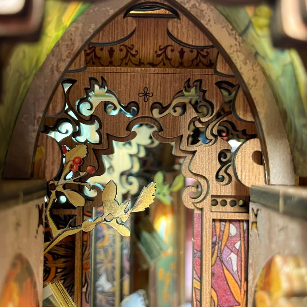 Butterfly Of Unknown Lands Book Nook 3D Wooden Puzzle