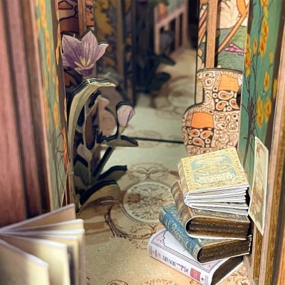 Butterfly Of Unknown Lands Book Nook 3D Wooden Puzzle