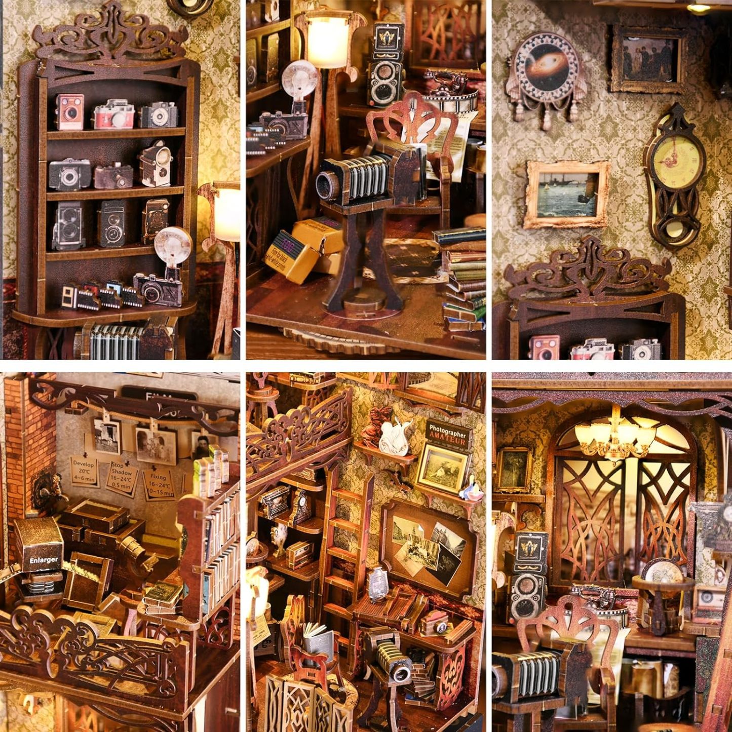 Darkroom Film DIY Book Nook Kit