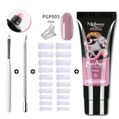( Promotion - 50% OFF)🎨🎨Polygel Nail Kit