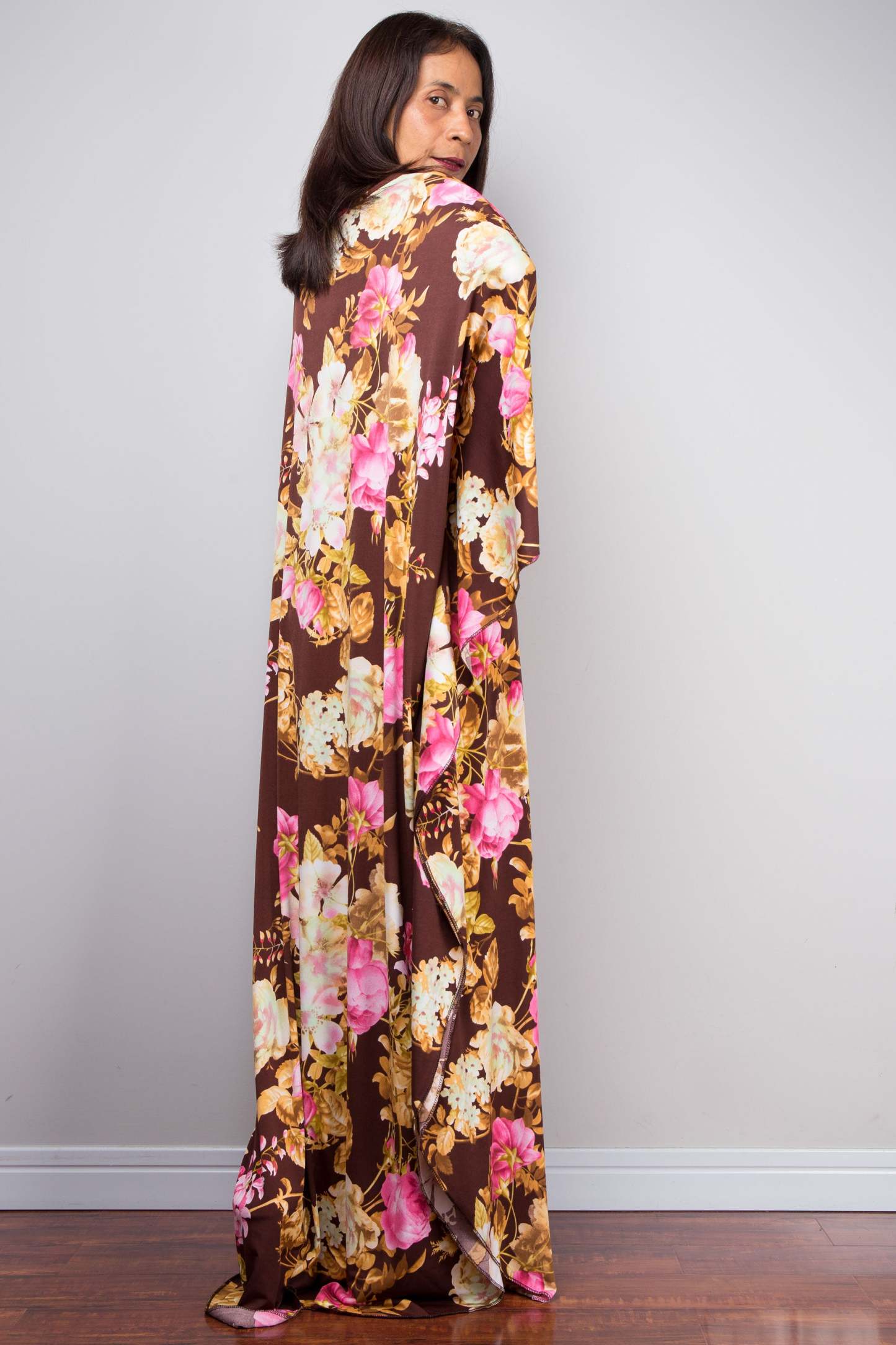 Floral Caftan Dress
