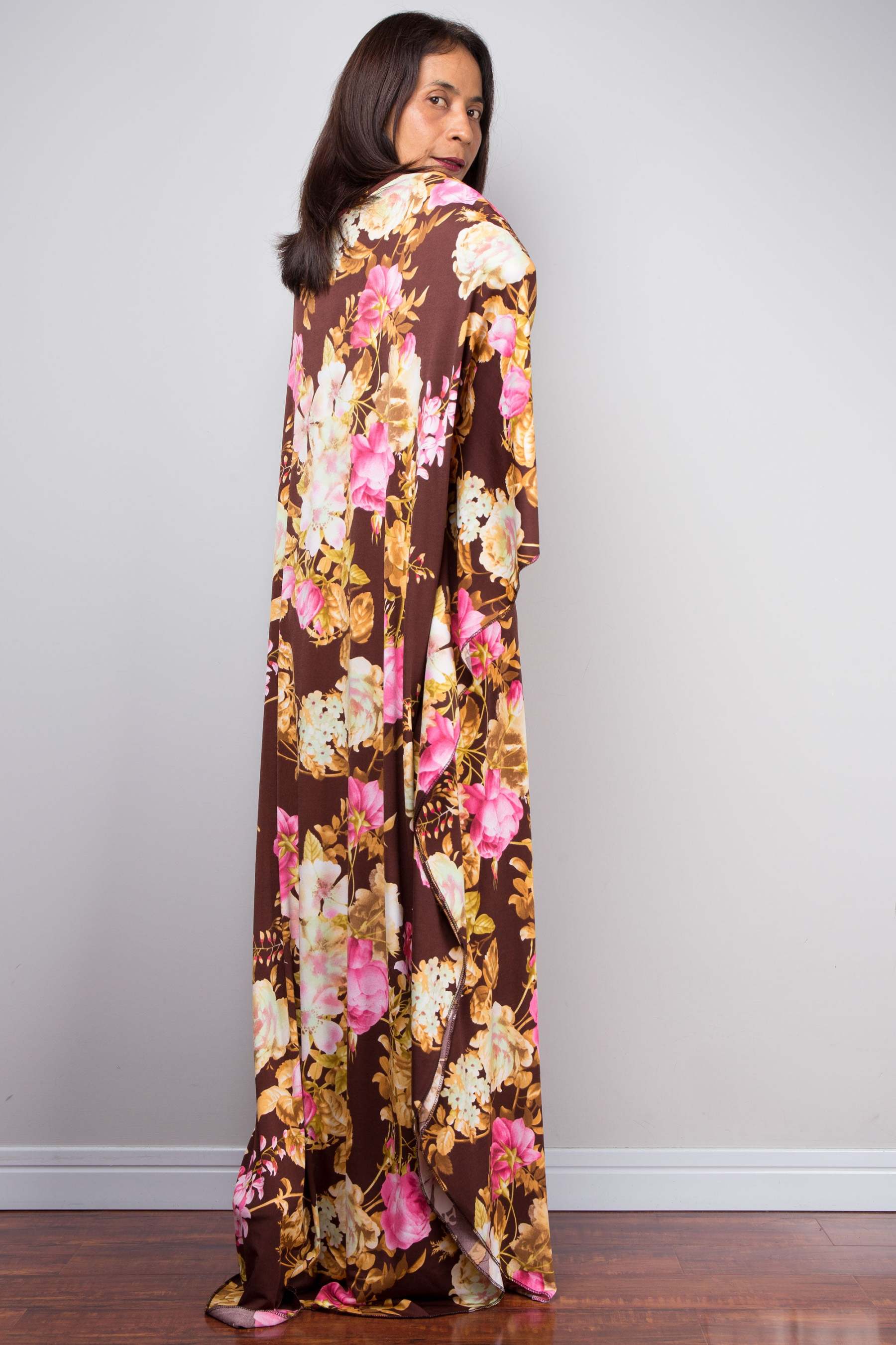 Floral Caftan Dress