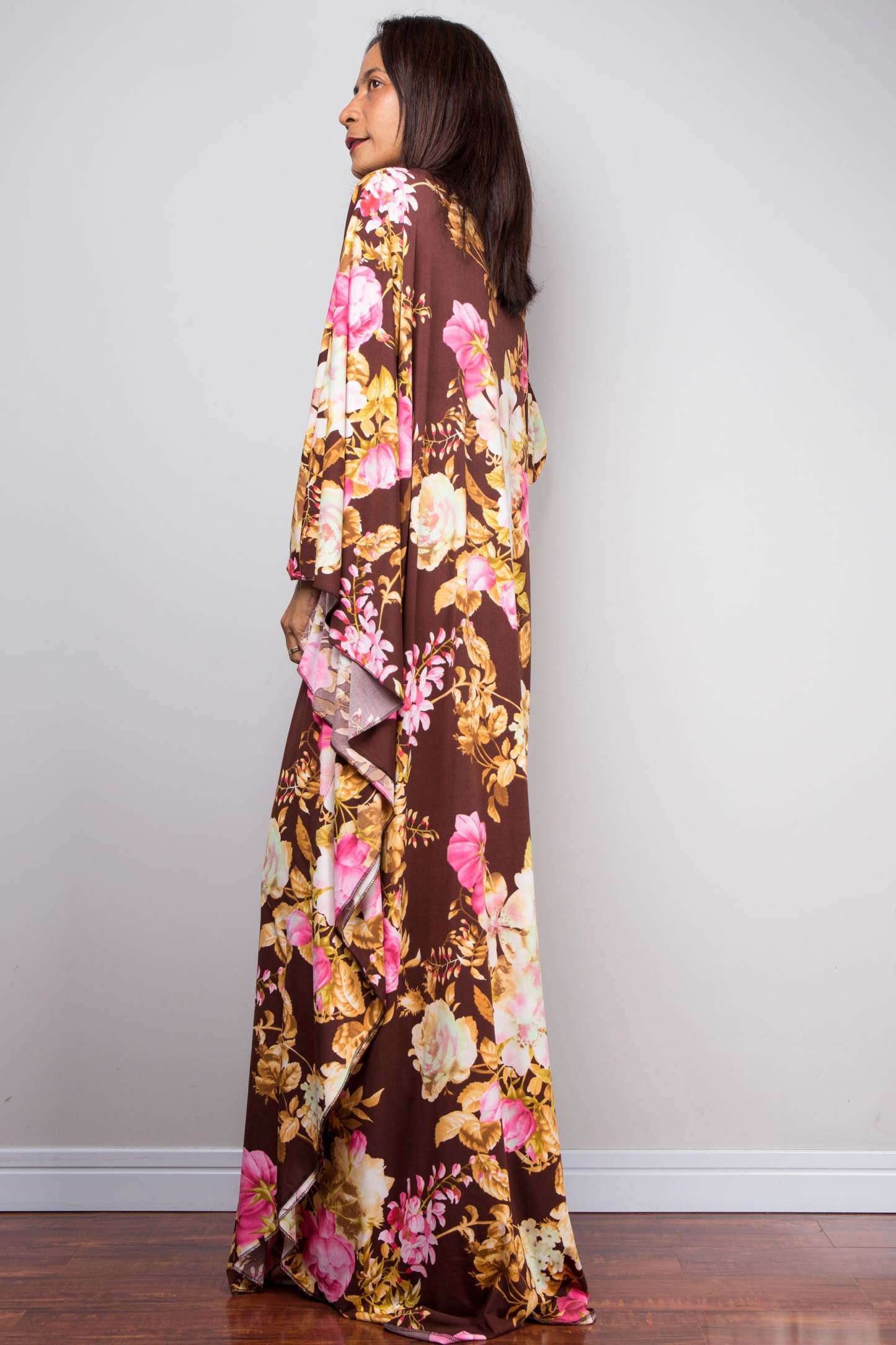 Floral Caftan Dress