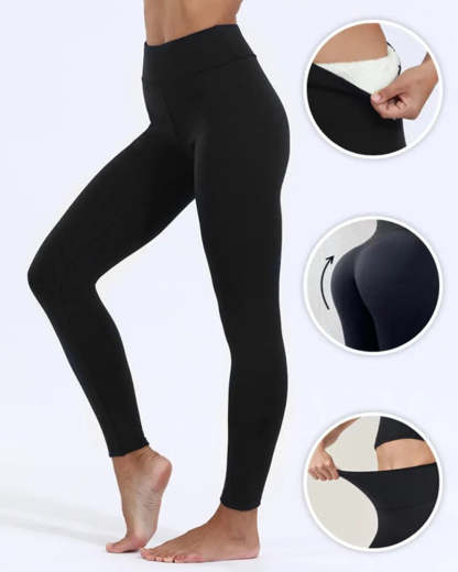 🔥 Cloudy Fleece Lined Leggings