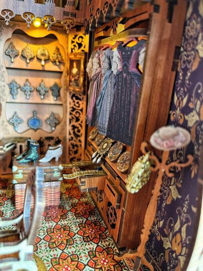 Gorgeous Duchess Wardrobe DIY Book Nook Kit