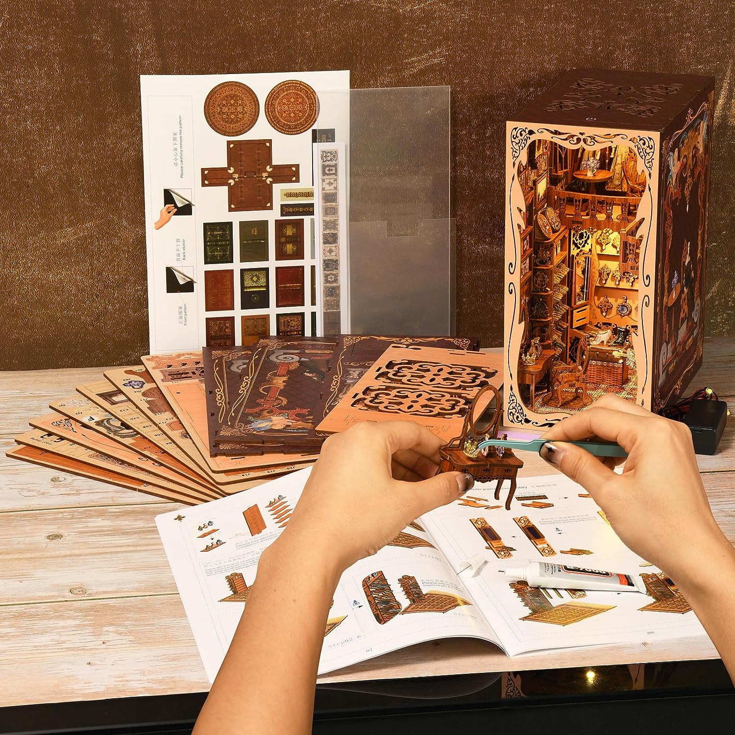 Gorgeous Duchess Wardrobe DIY Book Nook Kit
