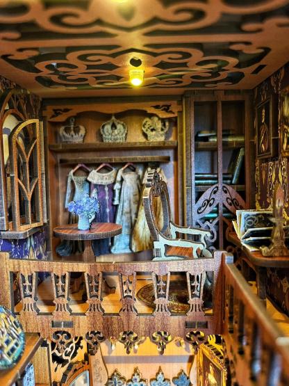 Gorgeous Duchess Wardrobe DIY Book Nook Kit