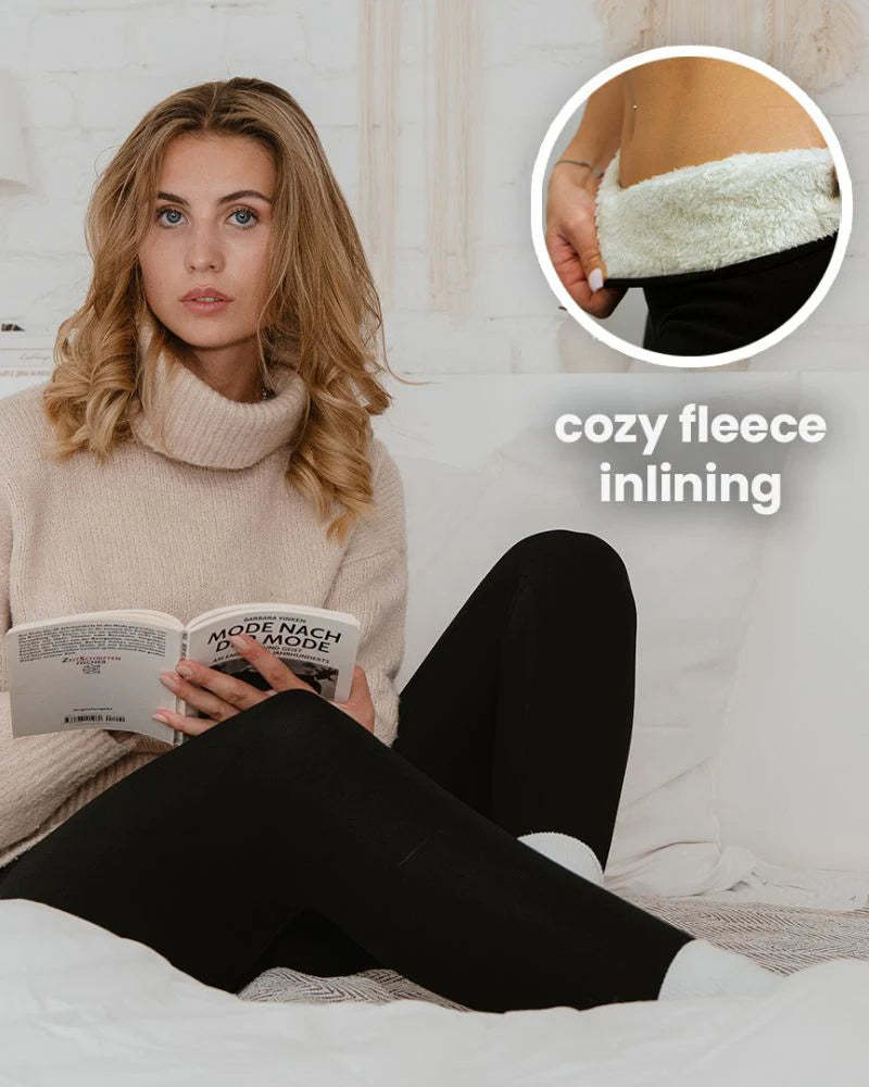 🔥 Cloudy Fleece Lined Leggings