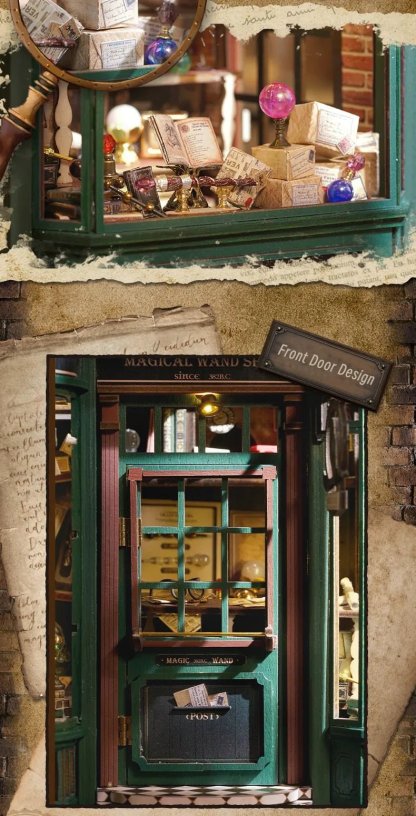 Magic Wand Shop Miniature Book Nook Kit