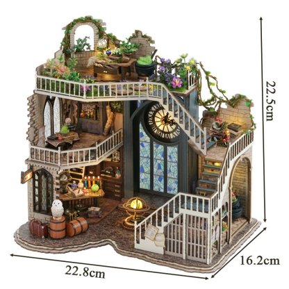 Magic Workshop Ruins Miniature Book Nook Kit