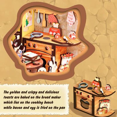 Mole's Apartment DIY Book Nook Kit