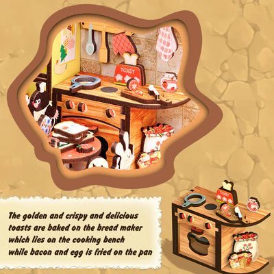 Mole's Apartment DIY Book Nook Kit