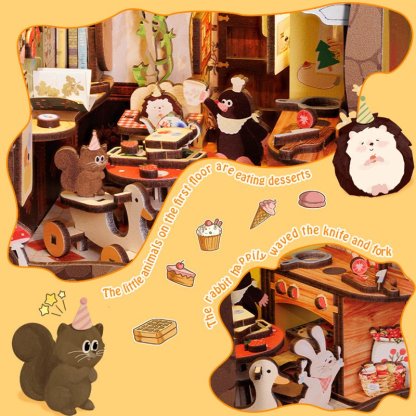 Mole's Apartment DIY Book Nook Kit