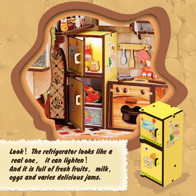 Mole's Apartment DIY Book Nook Kit