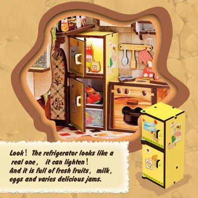 Mole's Apartment DIY Book Nook Kit