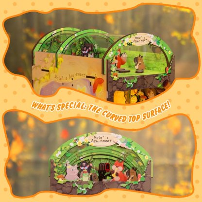 Mole's Apartment DIY Book Nook Kit