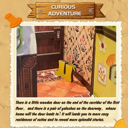 Mole's Apartment DIY Book Nook Kit