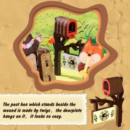 Mole's Apartment DIY Book Nook Kit