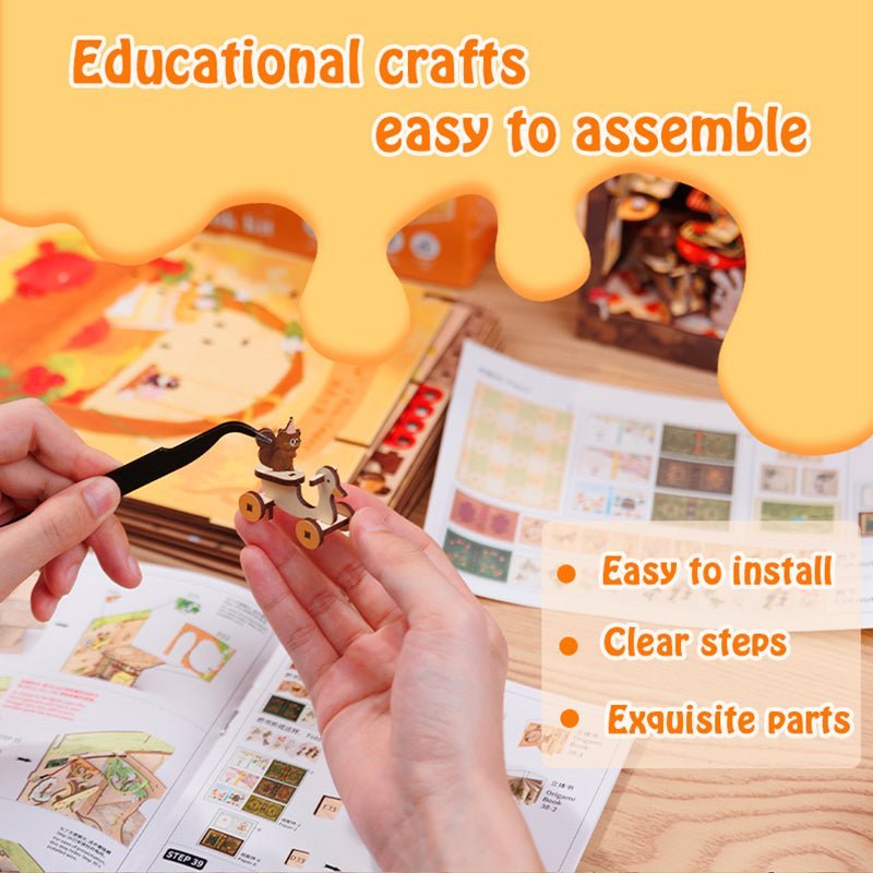 Mole's Apartment DIY Book Nook Kit