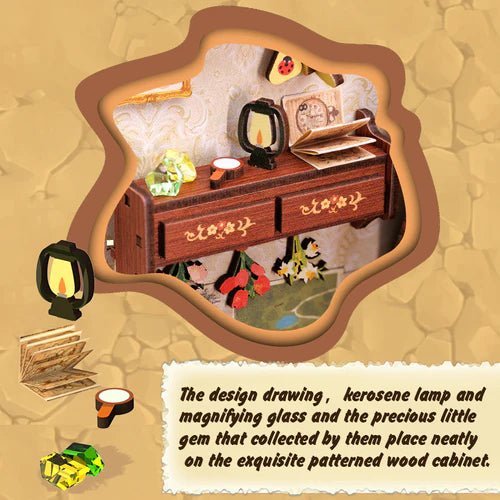 Mole's Apartment DIY Book Nook Kit
