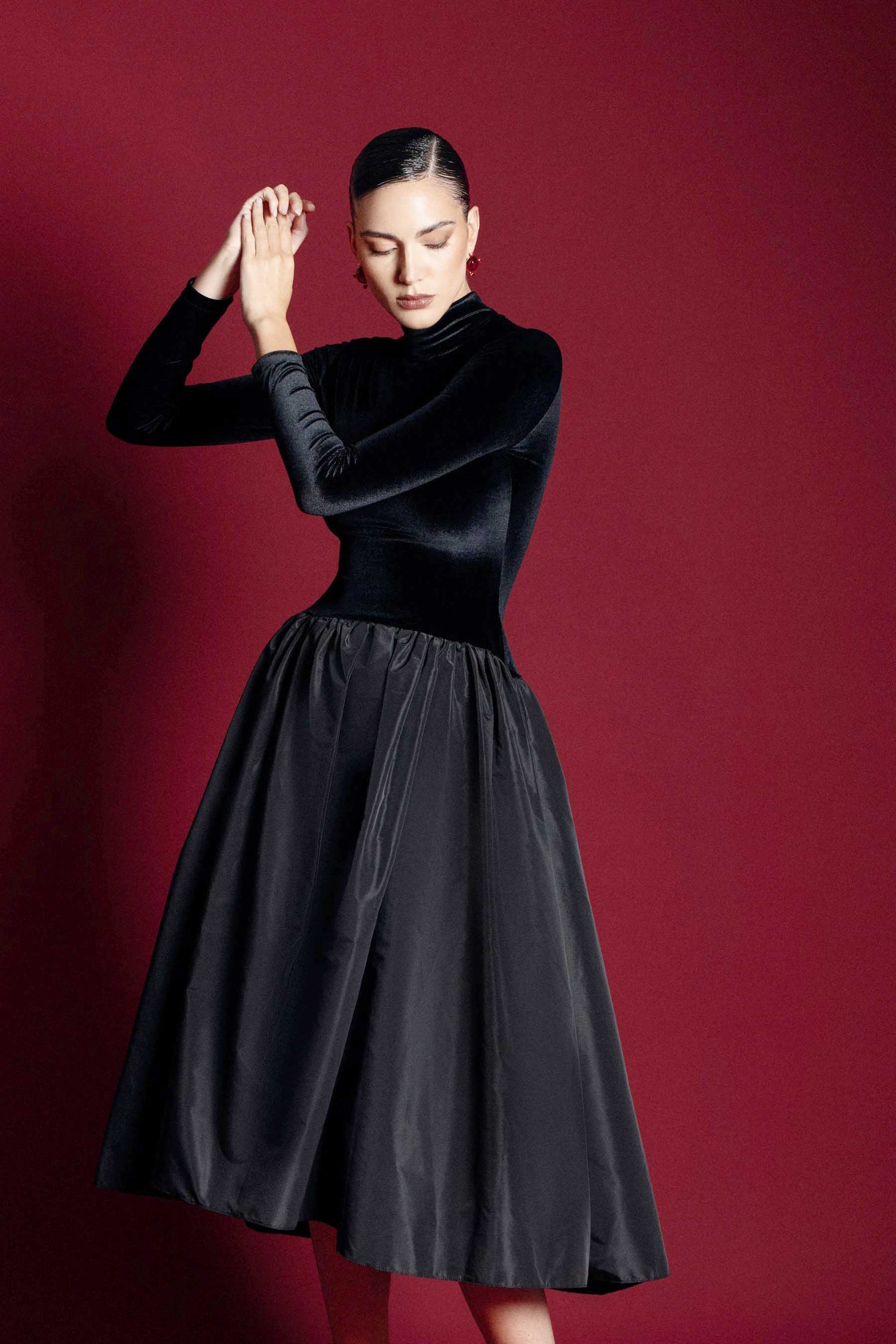 Long Sleeve Midi Dress