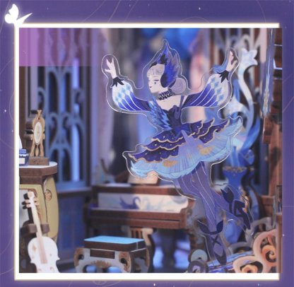 Princess Swan's Dream DIY Book Nook Kit