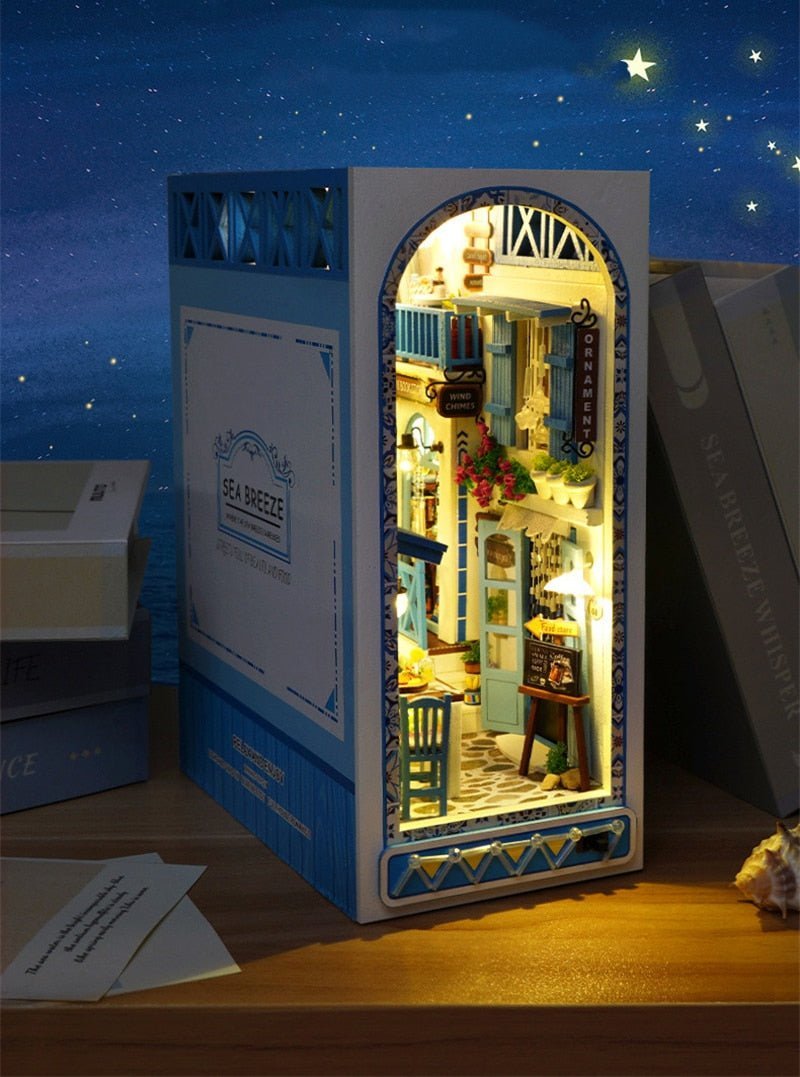 Sea Breeze Town DIY Book Nook Kit