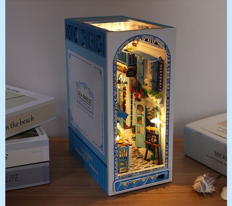 Sea Breeze Town DIY Book Nook Kit