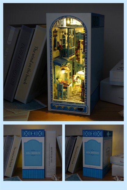 Sea Breeze Town DIY Book Nook Kit