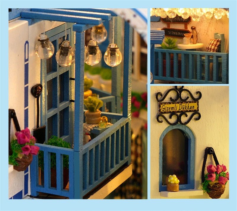 Sea Breeze Town DIY Book Nook Kit