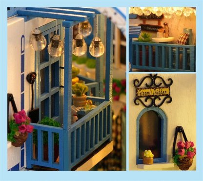 Sea Breeze Town DIY Book Nook Kit