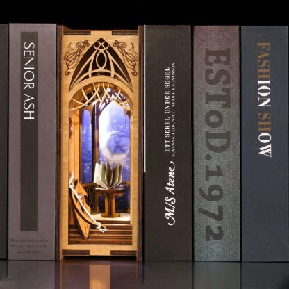 Secret Of Galaxy Book Nook 3D Wooden Puzzle