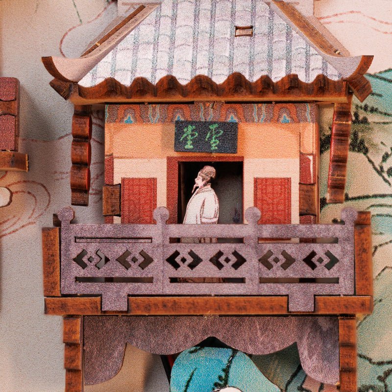 Su Dong Po's Poetic Journey DIY Book Nook