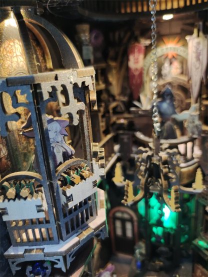 Tarot Divination Society DIY Book Nook