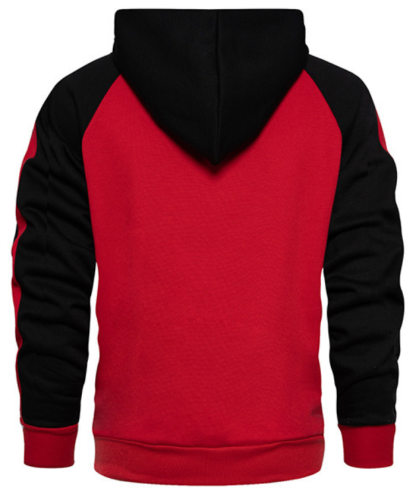 ZITY Men's Casual Solid Color Sports Outwear Hoodie-DUMSW04660 | Zitysports