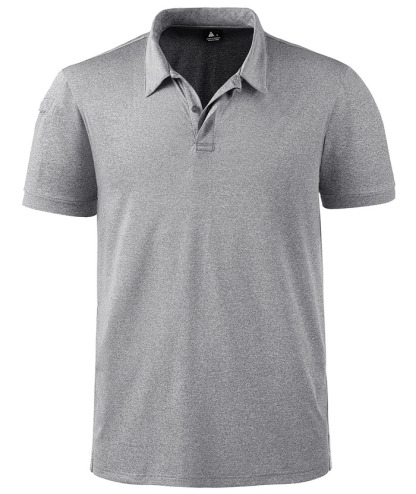 ZITY Men's Tactical Polo Shirt Short Sleeve Army Combat Dry Fit Golf-ZPK001063 | Zitysports