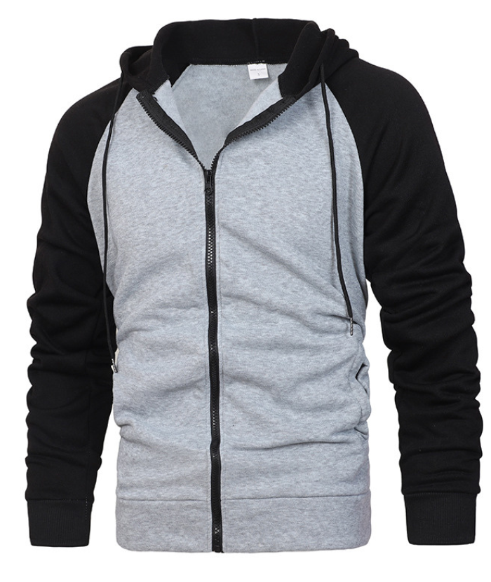 Men's Hoodie Full Zipper Winter Casual Sports Top-DUMFH04801 | Zitysports
