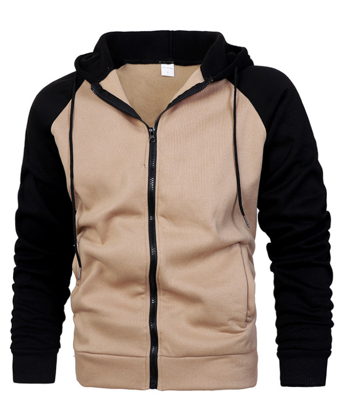 Men's Hoodie Full Zipper Winter Casual Sports Top-DUMFH04801 | Zitysports
