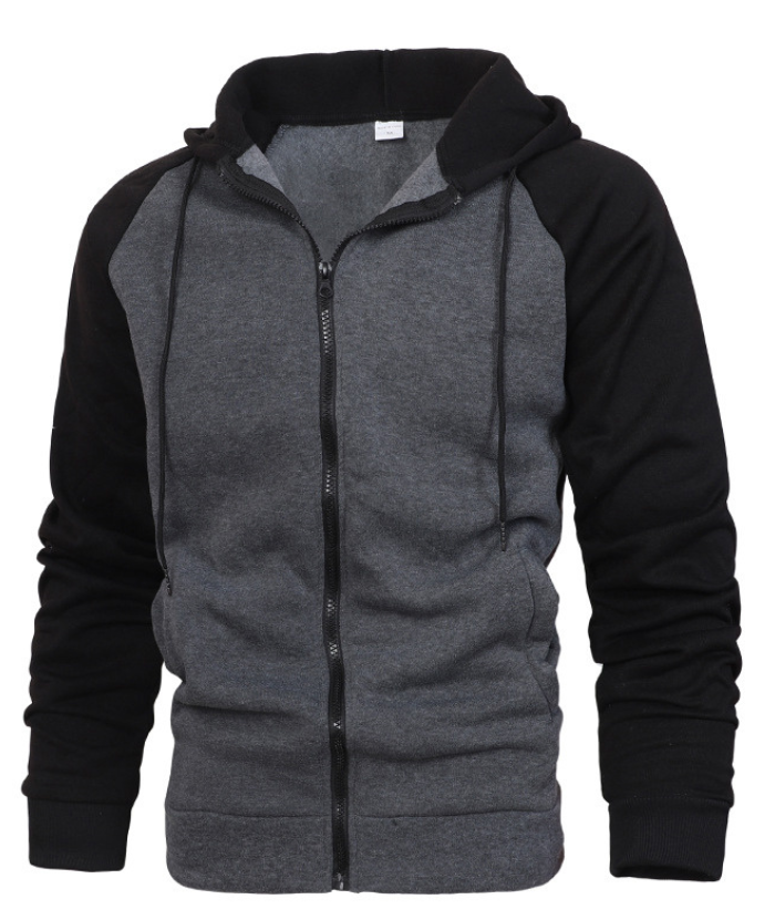 Men's Hoodie Full Zipper Winter Casual Sports Top-DUMFH04801 | Zitysports