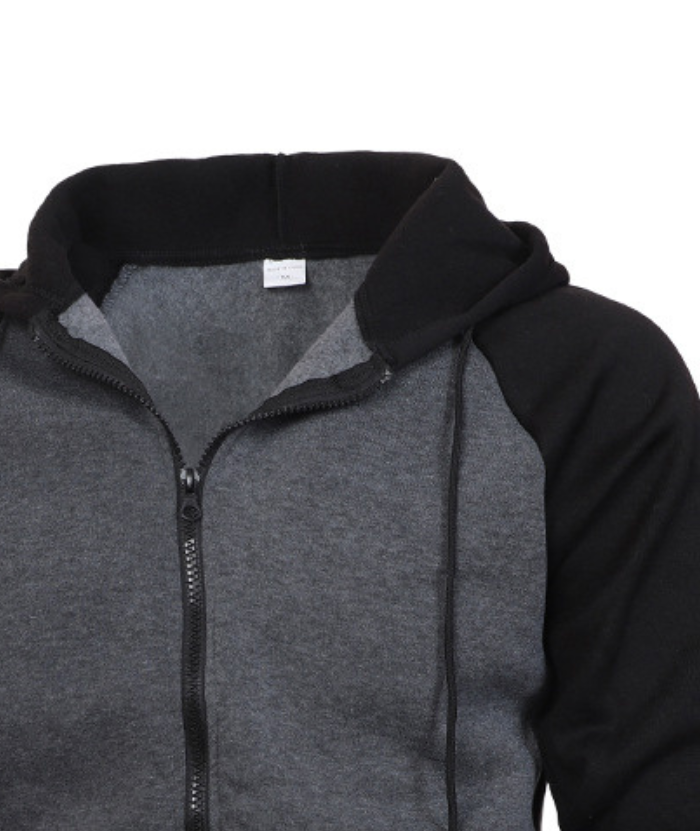 Men's Hoodie Full Zipper Winter Casual Sports Top-DUMFH04801 | Zitysports