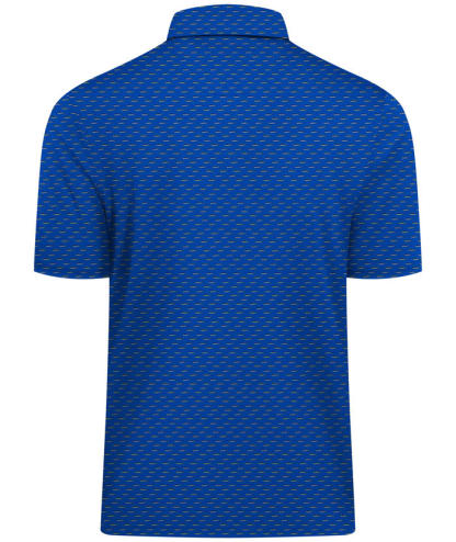 ZITY Men's Printed Dri Fit Performance Golf Polo Shirt-CUMPO05189 