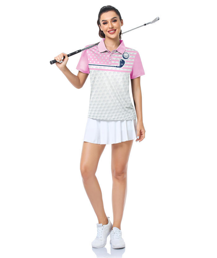 ZITY Women's Dri Fit Sports Golf Polo Shirt-CFWZZ00048
