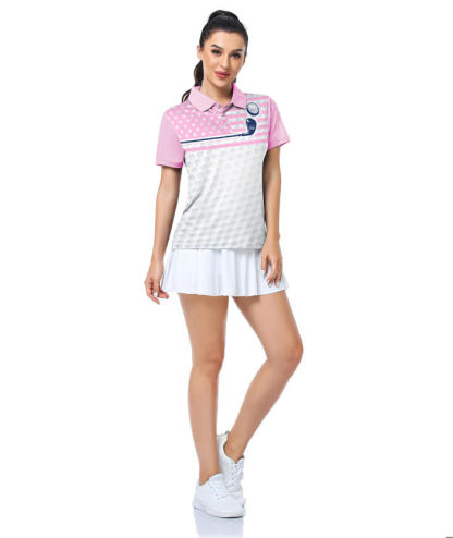 ZITY Women's Dri Fit Sports Golf Polo Shirt-CFWZZ00048