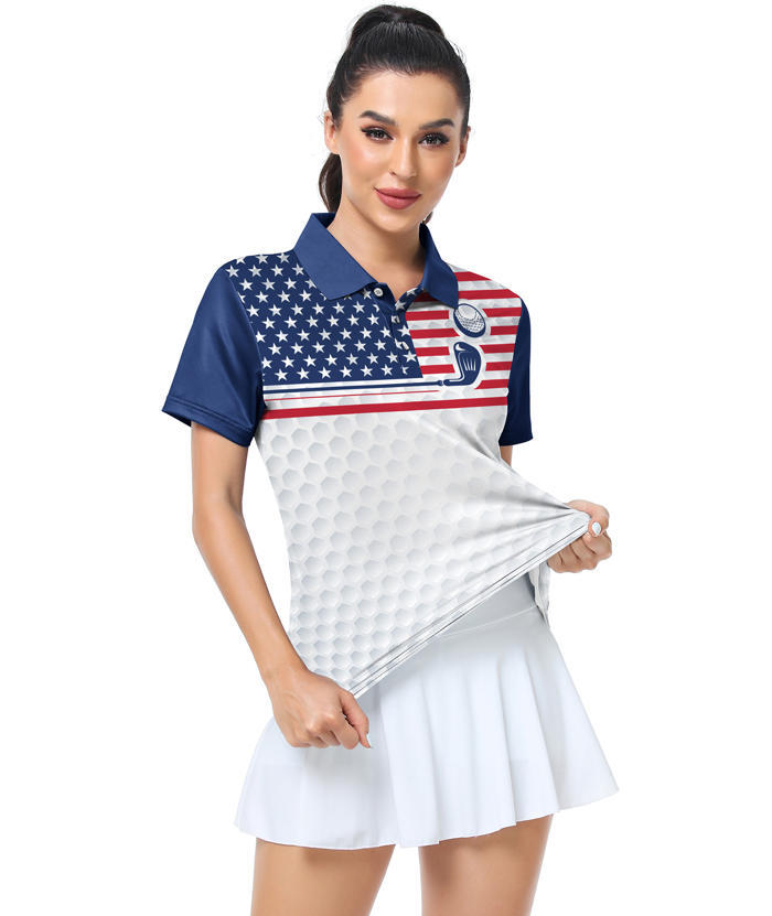 ZITY Women's Dri Fit Sports Golf Polo Shirt-CFWZZ00048