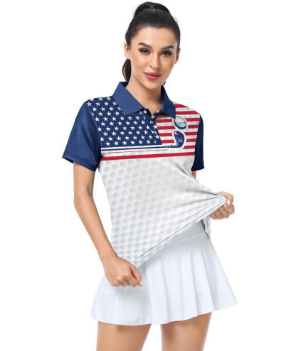 ZITY Women's Dri Fit Sports Golf Polo Shirt-CFWZZ00048
